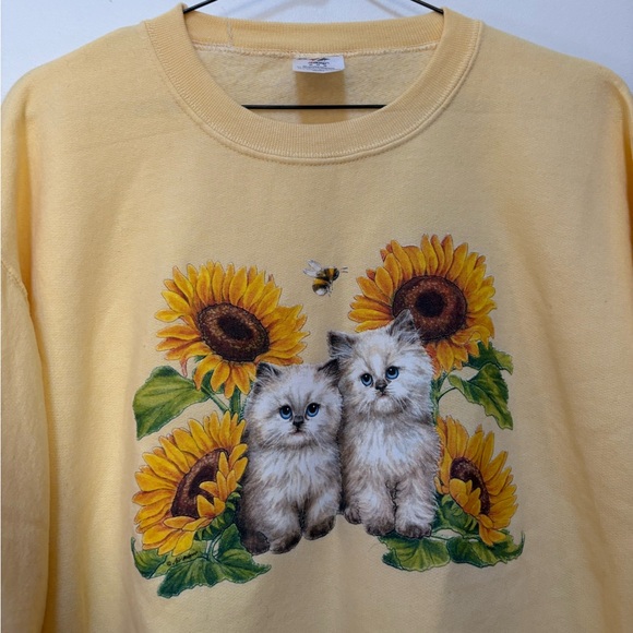 Vintage Sunflower Kitchen Crewneck Size Medium - Picture 3 of 10
